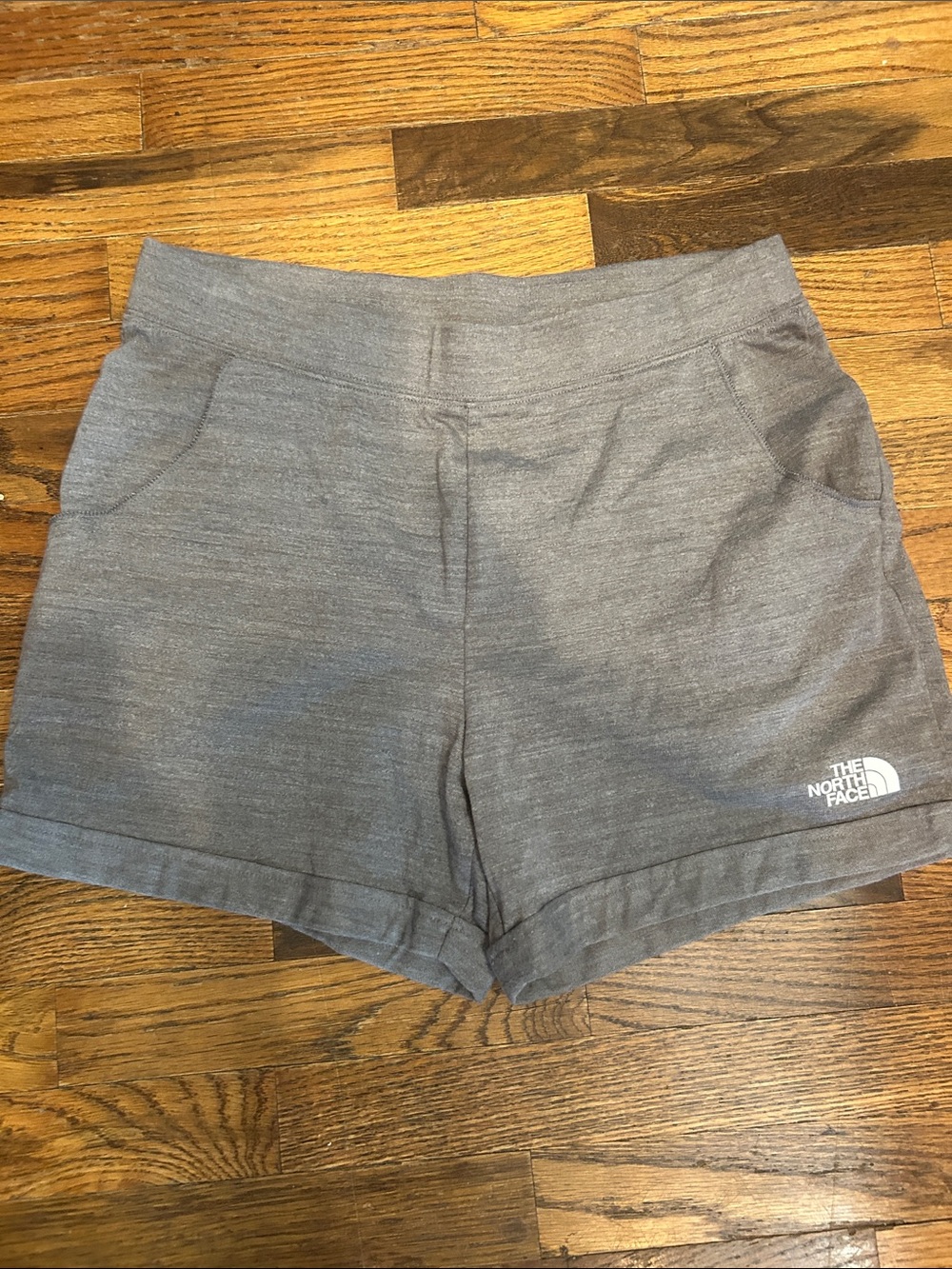 The North Face Heather Gray Women’s Athletic Shorts